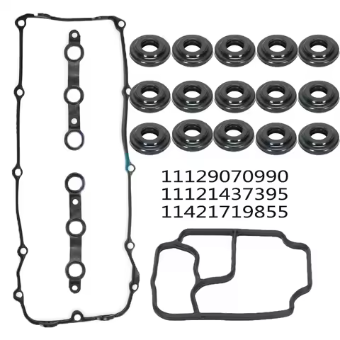 Valve Cover Gasket Cylinder Head Gasket Oil Filter Gasket For BMW E36 E46 E39 E38 E36 11129070990,11