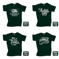Baju Jersey Family Day - Dark Green