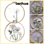 LANHUA Embroidery Sets Beginners Sewing accessories Needlework Dandelion Yarn Embroidery