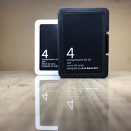 【便攜】4SD卡收納盒-(黑/白）