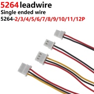 20/10PCS 5264 Terminal Line Spacing 2.5mm Electronic Wire 26awg Single Head Connection Wire 200MM 20