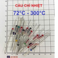Temperature fuse (Pack of 5) 10A 250V 122 C - 216 C