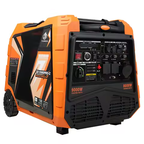 2024 New Silent Portable 9kva 9kw Inverter Generator SE12000PRO-C