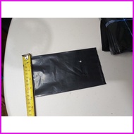 ✁ ♚ Plastic Seedling Bag 100 pcs Black Size : 5X5X9