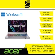 ACER PREDATOR TRITON 14 PT14-51-767J - Gaming Laptop (14"/I7-13700H/16GB DDR5/1TB SSD/Nvidia RTX4050