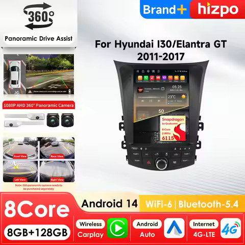9.7'' 6115 Android Radio Multimedia Video Player For Hyundai I30 GD Elantra GT 2011 - 2017 AutoRadio