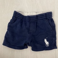 Polo Ralph Lauren rl大馬9m短褲棉褲深藍帥氣小童