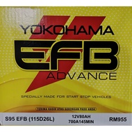 YOKOHAMA EFB ADVANCE S95(115D26L) YOKOHAMA HIGH QUALITY BATTERIES
