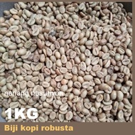 biji kopi mentah robusta asalan netto 1kg