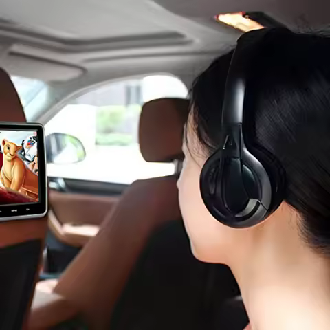 IR Infrared Wireless Headphone Stereo Foldable Car Headset Headphones Indoor Outdoor Music Headphone