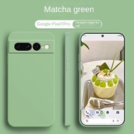 Cho Google Pixel 7 Pro vuông Silicone lỏng Ốp điện thoại cho Google Google Pixel 7A 7pro pixel7 5g C