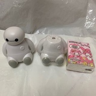 最後一隻 全新 Bandai Disney q 版 坐姿 cute 迪士尼 q版 big hero 6 Baymax 大白 杯面 膠公仔 環保扭蛋 大頭扭蛋 （打開的是本店自用，售賣的是全新未拆）