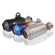 Universal 51mm Motorcycle AK Exhaust Pipe Motorbike Yoshimura Exhaust Pipe For GP Dirt Bike Pit Bike