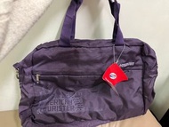 全新吊牌未拆，AMERICAN TOURISTER葡萄紫旅行袋