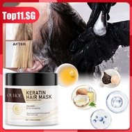 OUHOE Keratin Hair Mask Hair conditioner Repair Damaged Dry Hair keratin shampoo treatment (top11.sg.)