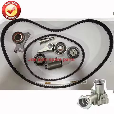 4D56 4D56HP 4d56U Engine Timing Tensioner belt Kit water pump for Mitsubishi L200 Pajero Sport Trito