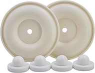 25A857 Complete Fluid Repair Kit for Graco Husky 1050 Pump, Premium Upgrade PTFE Seats with Acetal B