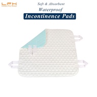 Waterproof Bed Pads for Incontinence Washable with Handles Easy Transfers Reusable Underpads for Adu