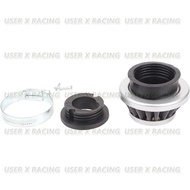 【Fast and Reliable Shipping】 USERX Motorcycle Air filter element intake screw silver For ATV Scooter