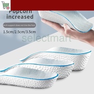 SM Unisex Height Increase Shoe Pads /Men Women Adjustable Height Shoe Insole/ Breathable Arch Suppor