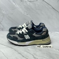 New BALANCE 992 NAVY Gray WHITE