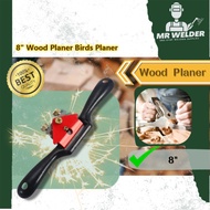 8" Wood Planer Birds Planer carving Furniture Handcraft Bird Type Shave Ketam kayu Adjustable Spoke 