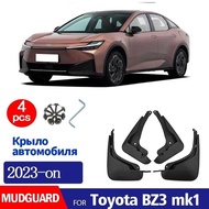 FOR Toyota BZ3 2023 2024 2025 Mudguard Fender Mud Flaps Guards Splash Mudflaps Car Accessories 4pcsa