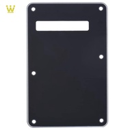[caesar_orlando.my]Pickguard Tremolo Cavity Cover Backplate Back Plate 3Ply for   Strat Modern Style