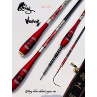 Cần Câu Tay Quỷ Vương 4H Cao CấpCó Tặng Kèm Ngọn PhụCần Chuyên Câu Cảm Giác Gảy RôDiếctrê...