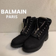 BALMAIN PARIS 高幫拉鍊運動鞋 休閒鞋