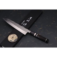 🇯🇵 [日本] 黑崎優 閃光系列 牛刀 SG2粉末鋼 黑檀三銀卷柄 210mm 日本高級廚刀 火鍋燒肉 切牛肉 牛扒 和牛 必備之選