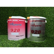 NISSAN HITARY  928 CAR PUTTY + HARDENER / SIMEN KERETA / POLY PUTTY 4KG (BROWN/GREY)