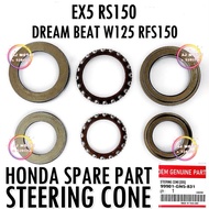 [ STEERING CONE BEARING SET ] HONDA EX5 RS150 DREAM W125 WAVE125 RFS150 RFS RS RS150R WAVE125 FORK T
