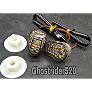 SIGNAL TAMPAL LED FAIRING DEPAN BELAKANG UNIVERSAL / R15 R25 NINJA 250 MT15 Y16 Y15 FZ150 RSX RS150 