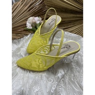 Rafaizoutfit lemon v shoes 7cm high glass beautiful women's shoes with 7cm glass heels