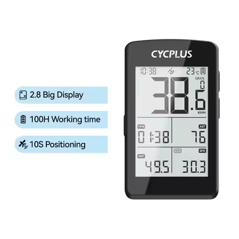 CYCPLUS M3 Cycling Bike Accessories GPS Bicycle Computer Wireless ANT+ BLE 5.0 Waterproof Speedomete