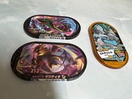 Pokémon Mezastar 最新6星神獸super star 烈空座、騎拉帝納、冰龍酋雷姆，另有2-5星卡