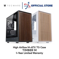 TECWARE TIMBER M (M-ATX) / TIMBER (ATX) TG DESKTOP PC CASE - BLACK / WHITE