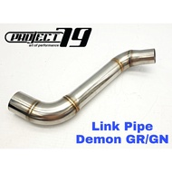 Project79 GPX DEMON 150GN/GR Exhaust Slip on Piping Muffler Stainless Steel Project79 QPM04SV/BK/CB/