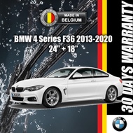 BMW 4 Series Wiper F36 2013-2020 MADE IN BELGIUM 24"+18" Front Wiper Blades SHENZO