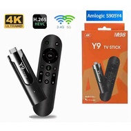 M98 Y9 TV Stick Android 11 S905 HD 4K 3D 2GB 64GB Dual WiFi 4G 8G Language Remote Control Multimedia Player Smart TV Sticks Iptv MZ3Q