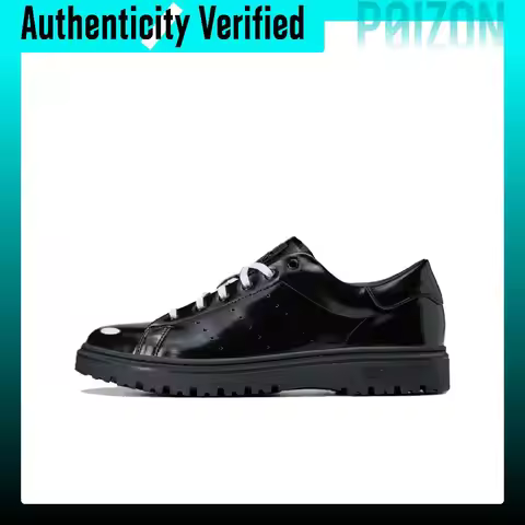 Adidas Originals x SPONGEBOB SQUAREPANTS STAN SMITH Low top Skateboard Shoes Unisex Black JQ6779