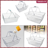 [ShiwakiedMY] Shopping Basket Ergonomic Handheld Grocery Basket Storage Holder Storage Basket for Co