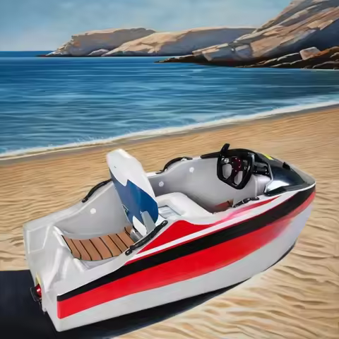 2-Person electric mini jet boat jet propulsion power boat 52 km/h 72v