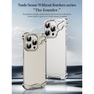 Shockproof Aluminum Case With Lens Protection Film Used for iphone 16ProMax/16ProMax/16Pro/16Plus