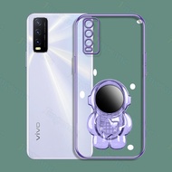 Jingsanc Transparent Casing For VIVO Y20/Y20i/Y20S/Y12S/Y20 2021/Y20i 2021/Y12s 2021/Y12A Phone Case