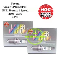 NGK Laser Iridium Spark Plug for Toyota Vios NCP42 / NCP93 / NCP150 (2003 ~ 2016 Auto 4 Speed version)