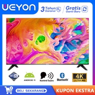 WEYON TV 65 Inch/55 inch/50 inch 4K UHD Android 11.0 LED Smart TV Bluetooth Digital Televisi - Bluetooth Connectivity /Voice Control/Dolby Sound