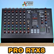 Recording tech RT Pro RTX8 PRO RT X8 8 channel USB MIXER AUDIO