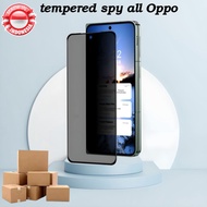 LAYAR OPPO ANTI SPY/TEMPERED GLASS/SCREEN GUARD/TG/SCREEN PROTECTOR OPPO A9 A5 2020/A32/A3s/A52/A72/